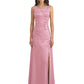 Elegant Custom Mother of The Groom Dresses Sleeveless Wedding Evening Mother Outfits Slit
