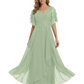 Bling Sequin Chiffon Mother of the Brides Dresses Wedding Party Gowns For Mom