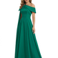 One Shoulder Elegant Mother of the Brides Dresses Mom Outfits Wedding Party