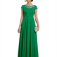 Chic Long A-Line Chiffon Mother of the Brides Dresses Sequin Mom Outfits For Wedding
