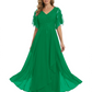 Bling Sequin Chiffon Mother of the Brides Dresses Wedding Party Gowns For Mom