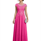 Chic Long A-Line Chiffon Mother of the Brides Dresses Sequin Mom Outfits For Wedding