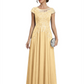 Chic Long A-Line Chiffon Mother of the Brides Dresses Sequin Mom Outfits For Wedding