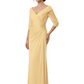 Elegant 3/4 Sleeve Mother of the Brides Dresses Mom Outfits Wedding Satin