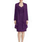 2PCS Knee Length Chiffon Mother of the Brides Dresses Short V-Neck