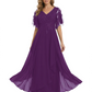 Bling Sequin Chiffon Mother of the Brides Dresses Wedding Party Gowns For Mom