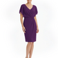 Chic Knee-Length Mother of Bride Formal Dress Slimming Chiffon Styles for Wedding Guest