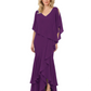 Chic Long A-Line Chiffon Mother of the Brides Dresses Sequin Mom Outfits