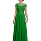 Chic Long A-Line Chiffon Mother of the Brides Dresses Sequin Mom Outfits For Wedding