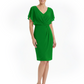 Chic Knee-Length Mother of Bride Formal Dress Slimming Chiffon Styles for Wedding Guest