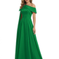 One Shoulder Elegant Mother of the Brides Dresses Mom Outfits Wedding Party