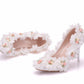 Women's Wedding Shoes Fashionable and Sexy Pedicure Slimming High Heels