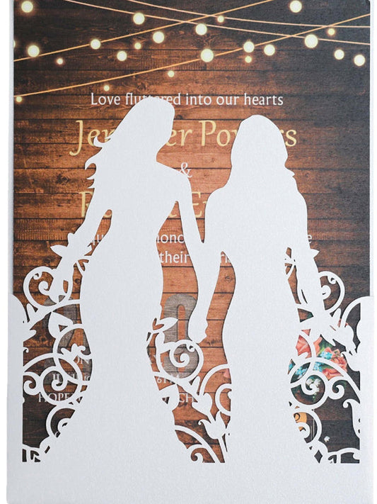 Wedding Girl Invitation Card Homosexuality Greeting Card Invitation Letter
