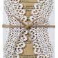 Simple White Wedding Invitation Letter, Hollow Out Greeting Card