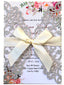Hot Selling Wedding Invitation Letter, Hollow Out Greeting Card
