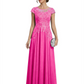 Chic Long A-Line Chiffon Mother of the Brides Dresses Sequin Mom Outfits For Wedding