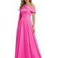 One Shoulder Elegant Mother of the Brides Dresses Mom Outfits Wedding Party