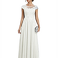 Chic Long A-Line Chiffon Mother of the Brides Dresses Sequin Mom Outfits For Wedding