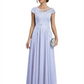 Chic Long A-Line Chiffon Mother of the Brides Dresses Sequin Mom Outfits For Wedding