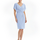 Chic Knee-Length Mother of Bride Formal Dress Slimming Chiffon Styles for Wedding Guest