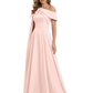 One Shoulder Elegant Mother of the Brides Dresses Mom Outfits Wedding Party