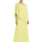 Elegant Mother of Bride Dresses Evening Gowns Trending 2026 Styles with Asymmetric Cape