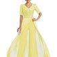 V-Neck Chiffon Mother of the Brides Jumpsuits Dresses Floor Length A-Line Lace