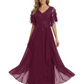 Bling Sequin Chiffon Mother of the Brides Dresses Wedding Party Gowns For Mom