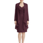 2PCS Knee Length Chiffon Mother of the Brides Dresses Short V-Neck