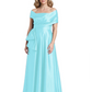 Formal Floor-Length Mother of the Bride Gown Sleeveless Satin Maxi Dress with Drape