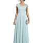 Chic Long A-Line Chiffon Mother of the Brides Dresses Sequin Mom Outfits For Wedding