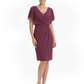 Chic Knee-Length Mother of Bride Formal Dress Slimming Chiffon Styles for Wedding Guest