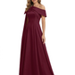 One Shoulder Elegant Mother of the Brides Dresses Mom Outfits Wedding Party