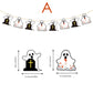 Halloween Garden Decoration Banner, Haunted House Party Decoration Supplies, Hanging Garlands