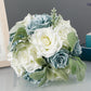 Wedding Flower For The Groom And Bride, Simulated Rose Wedding Bouquet