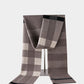 New scarf for men Winter new versatile shawl warm high-end plaid wool scarf for men and women