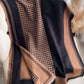 Women's Reversible Imitation Cashmere Printed Warm Scarf Shawl