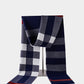 New scarf for men Winter new versatile shawl warm high-end plaid wool scarf for men and women