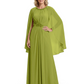 Floor Length Chiffon Mother of the Brides Dresses Wedding Party Gowns For Mom