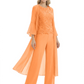Elegant Pink 3-Piece Pant Set Trending 2026 Styles with Lace Wide-Leg Pants
