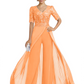 V-Neck Chiffon Mother of the Brides Jumpsuits Dresses Floor Length A-Line Lace