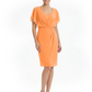 Chic Knee-Length Mother of Bride Formal Dress Slimming Chiffon Styles for Wedding Guest