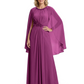 Floor Length Chiffon Mother of the Brides Dresses Wedding Party Gowns For Mom