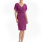 Chic Knee-Length Mother of Bride Formal Dress Slimming Chiffon Styles for Wedding Guest
