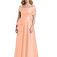 Formal Floor-Length Mother of the Bride Gown Sleeveless Satin Maxi Dress with Drape