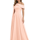 One Shoulder Elegant Mother of the Brides Dresses Mom Outfits Wedding Party