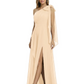 One-Shoulder Mother of the Bride Dress Chiffon Gown with Long Sash Detail