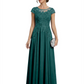 Chic Long A-Line Chiffon Mother of the Brides Dresses Sequin Mom Outfits For Wedding