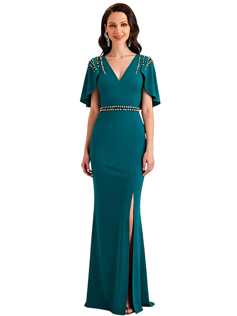 Mermaid Women Mermaid Dresses Mother of The Bride Dresses Long Formal Evening Gowns