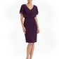 Chic Knee-Length Mother of Bride Formal Dress Slimming Chiffon Styles for Wedding Guest